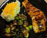 A picture of step 9 of Browned Butter Honey Garlic Salmon.