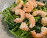 蝦仁炒山芹菜的食譜步驟6照片