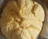 A picture of step 3 of Saffron sandesh.