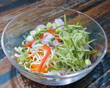 A picture of step 2 of Crunchy Nut-Free Thai Bhel.