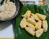 Foto langkah ke 5 dari resep Lepet Nangka Pisang Keju 🥟🍌🧀😍😋.