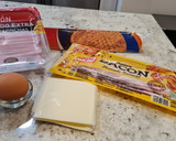 Foto del paso 1 de la receta: Mini croissant de bacon, jamón y queso