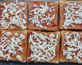 عکس مرحله 1 از دستور پیتزا 🍕 با نان تست 🍞