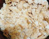 A picture of step 1 of Om Ali with Puff Pastry.