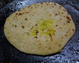 A picture of step 6 of Sweet Corn and Cheese Paratha/Parata.