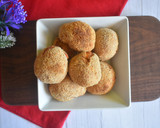 Foto del paso 12 de la receta: Croquetas veganas con bechamel de tomate y setas shiitake