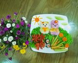 Hình bước làm 4 của món Cơm Bento của bé Cốm