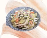 Hình bước làm 8 của món Cơm rang dưa bò