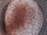 Cappucino with cinnamon