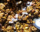 A picture of step 3 of Split moong dal karela.
