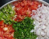 A picture of step 1 of વેજીટેબલ ચીઝ ઉત્તપમ.