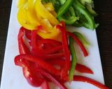 Foto del paso 7 de la receta Albóndigas en salsa de tomate con pimientos