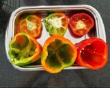 Foto del paso 1 de la receta: Pimentones rellenos