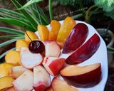 Une image de l'étape 4 de Assiette de fruits découpés 🍽.