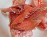 Hình bước làm 2 của món Cà tím xào thịt bằm