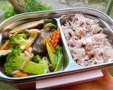รูปขั้นตอนการทำที่ 6 ของ ผัดผักรวมมิตร 🍄🥦🥕