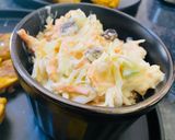 A picture of step 4 of Glorified Coleslaw.