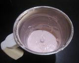 A picture of step 3 of Rose bhapa sandesh.