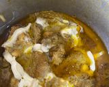 A picture of step 9 of Mughlai chicken.