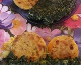 Foto del paso 5 de la receta: Milanesas de calabaza con tortilla de espinaca. Menú vegetariano