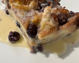 A picture of step 8 of Blueberry Bread Pudding.