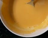 A picture of step 1 of Motichoor laddoo.