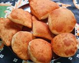A picture of step 3 of Cardamom Mahamri.