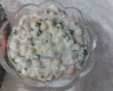A picture of step 3 of Mutton mince masor polaw with boondi raita.