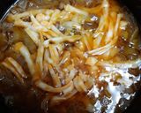 A picture of step 5 of Cheddar Onion and Leek Soup.