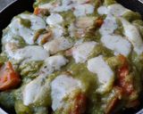 Foto del paso 6 de la receta: Guatila/yota/cidra con salsa de puerro🥧 y queso🧀🌿🥬🌰