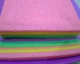 Foto langkah ke 4 dari resep Bolu Kukus Pelangi.