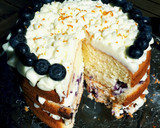 Foto del paso 9 de la receta: Nude cake de arándanos (sin gluten)