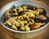 Foto del paso 4 de la receta: Berenjenas con setas shiitake y chia en salsa de coco