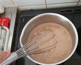 Foto langkah ke 4 dari resep Panna Cotta Chocolate & Vanilla.