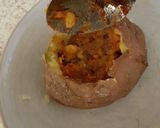 A picture of step 6 of My Chorizo, Tomato & Stuffed Potato 😁.