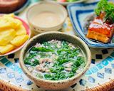 Hình bước làm 4 của món Canh Cải Kale Nấu Thịt Bằm