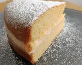 Foto del paso 11 de la receta Bizcocho (de anís y naranja) con harina de garbanzos relleno de crema pastelera