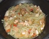 Foto langkah ke 3 dari resep Tumis Labu Udang Tahu.