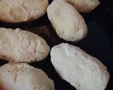 Foto del paso 5 de la receta: Bombas de papa rellenas de salchicha de Viena 😋