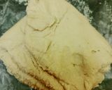 A picture of step 5 of Kaju Katli.