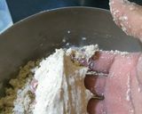 A picture of step 2 of Salted atta biscuits.