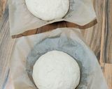 صورة لخطوة 3 من وصفة خبز الجبن🧀 والزيتون مع سلطة جرجير🥗