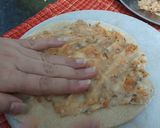A picture of step 2 of Layered Aloo Paratha.