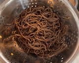 A picture of step 2 of ざる蕎麦 (zaru-soba).