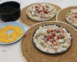 Foto del paso 7 de la receta: Ensaladilla con Calamar, infusión Marina y Piquillos al Ajillo