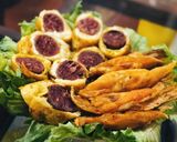 Hình bước làm 5 của món Bữa trưa 2 người - Heo, gà, bò, cá, tôm, khoai, bắp đủ cả :))