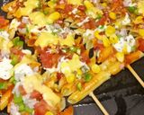 A picture of step 4 of Pizza Pasta Sticks.