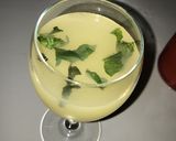 A picture of step 1 of Pineapple punch.