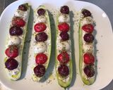 Une image de l'étape 14 de Concombres Noa à la ricotta,herbes fraîches et radis multicolores.