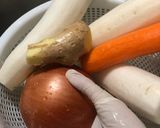 A picture of step 1 of Vegetarian Pho Broth - Mya Kitchen Recipe.